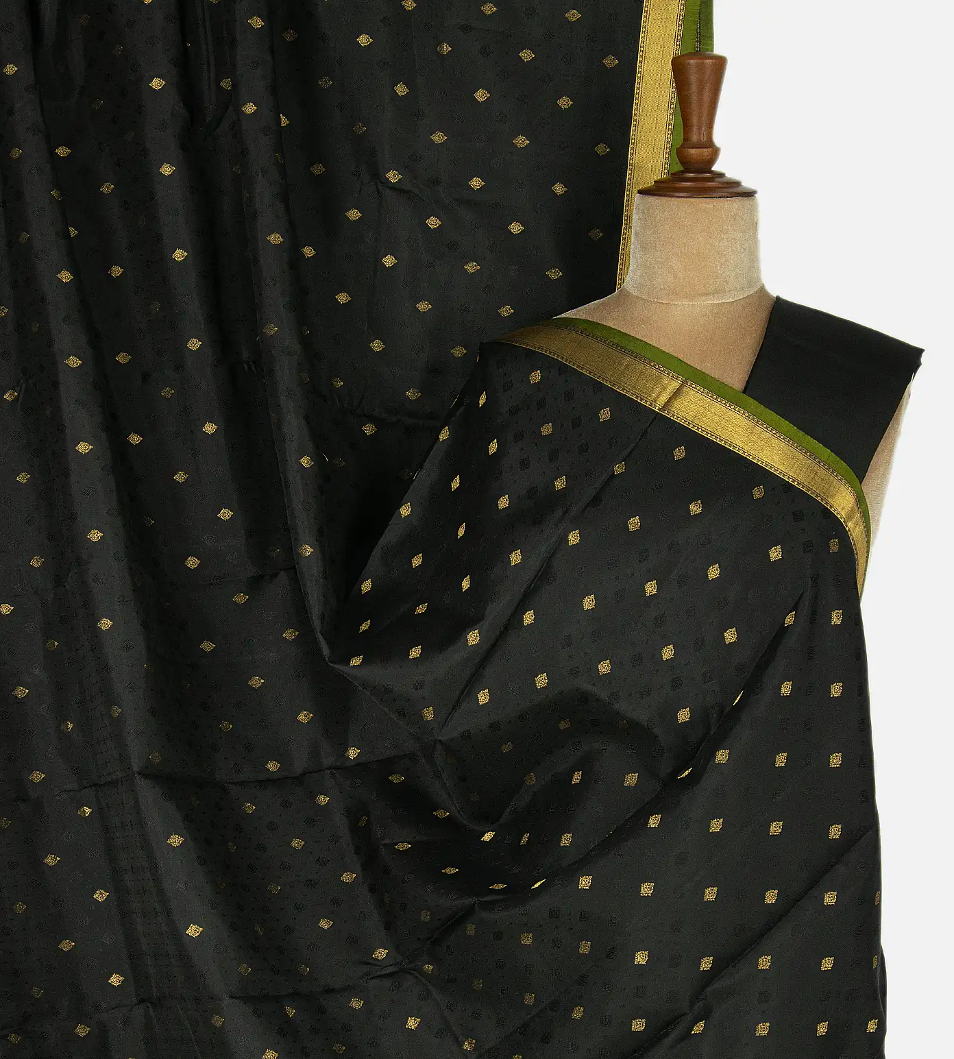 Black Soft Silk Saree1
