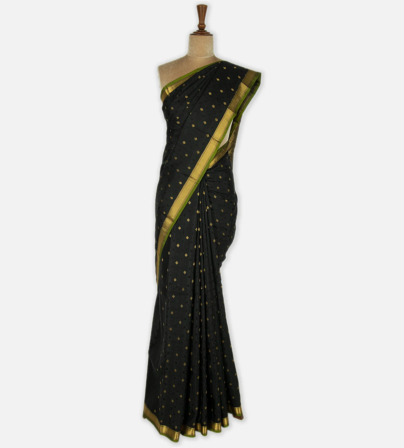 Black Soft Silk Saree2