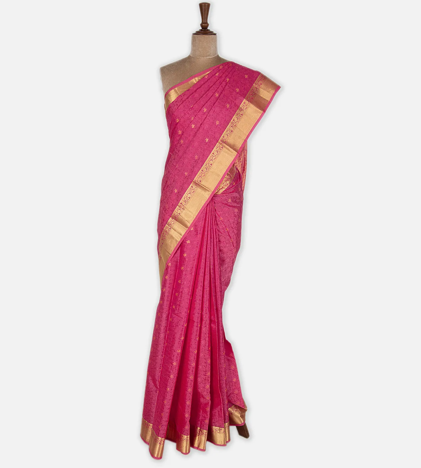 Pink Soft Silk Saree2