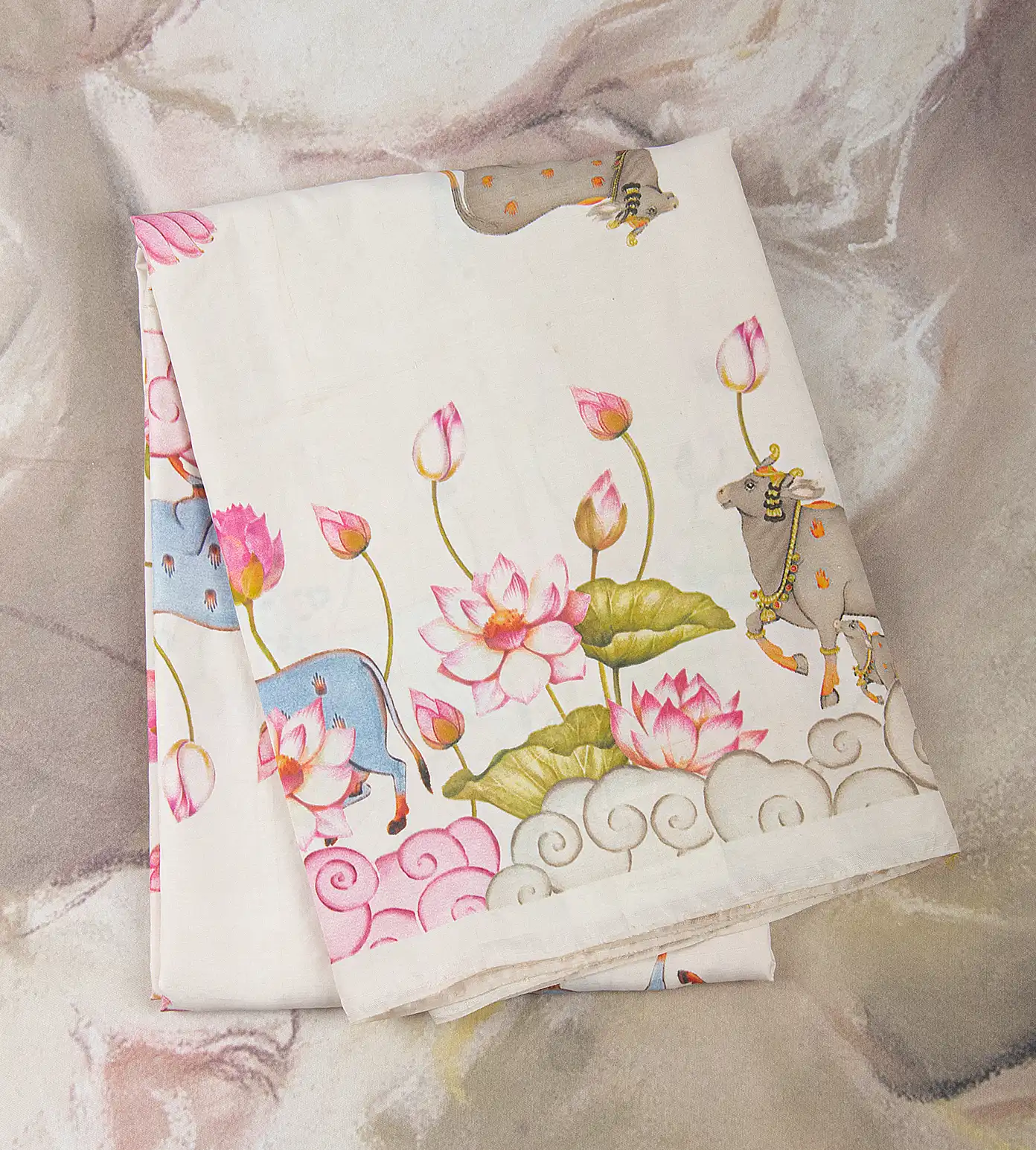 Off-White Kanchipuram Dupatta1