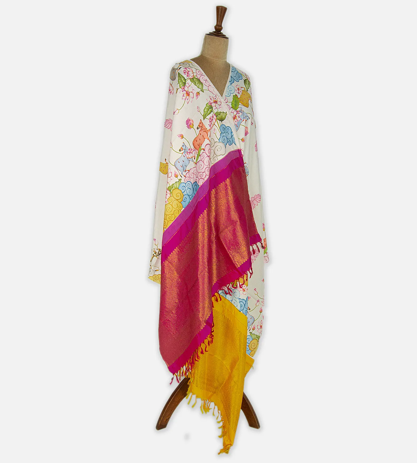Off-White Kanchipuram Dupatta3