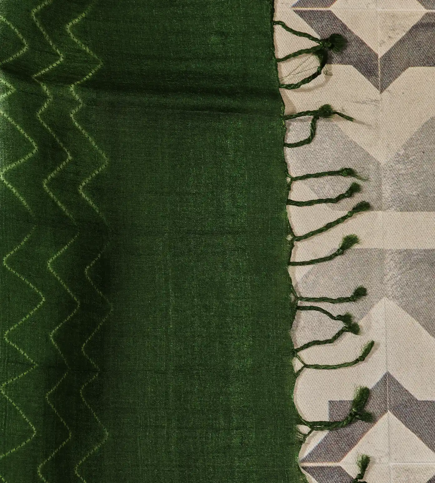 Green Shibori Tussar Salwar5