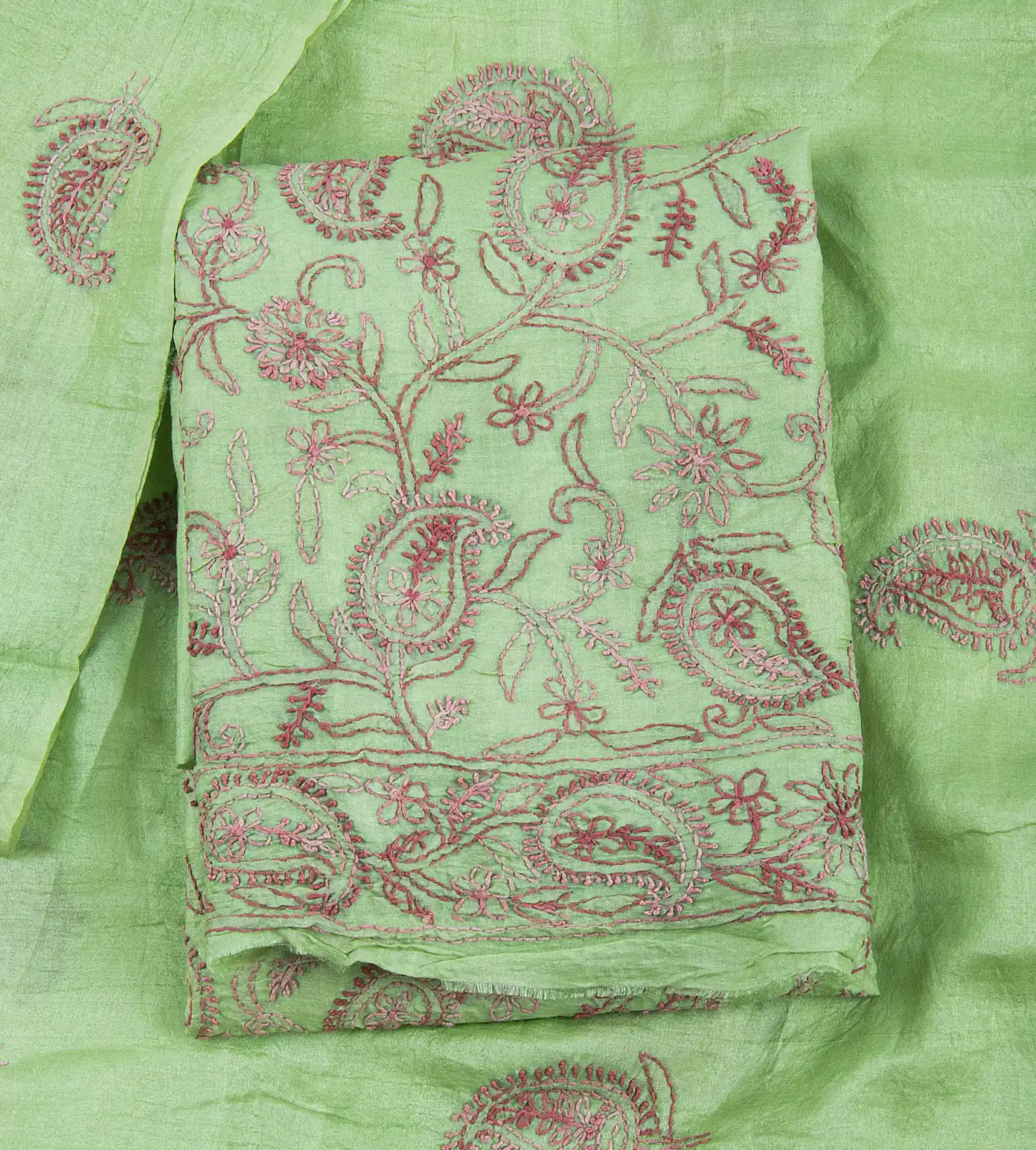 Pastel Green Tussar Salwar1