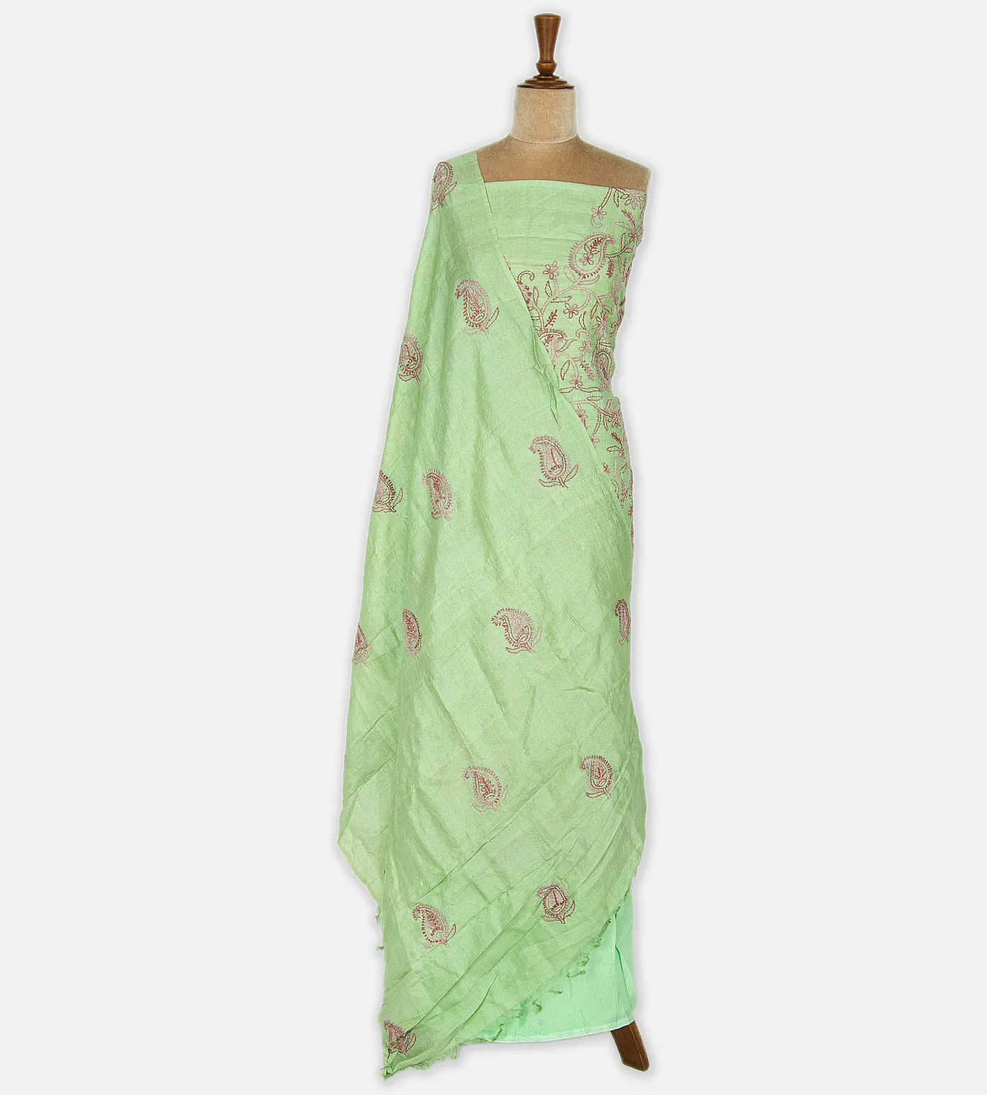 Pastel Green Tussar Salwar2