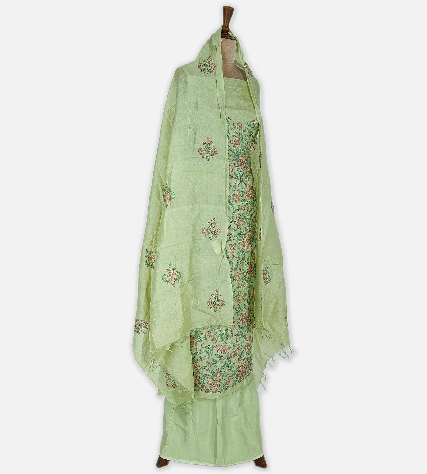 Pastel Green Tussar Salwar3
