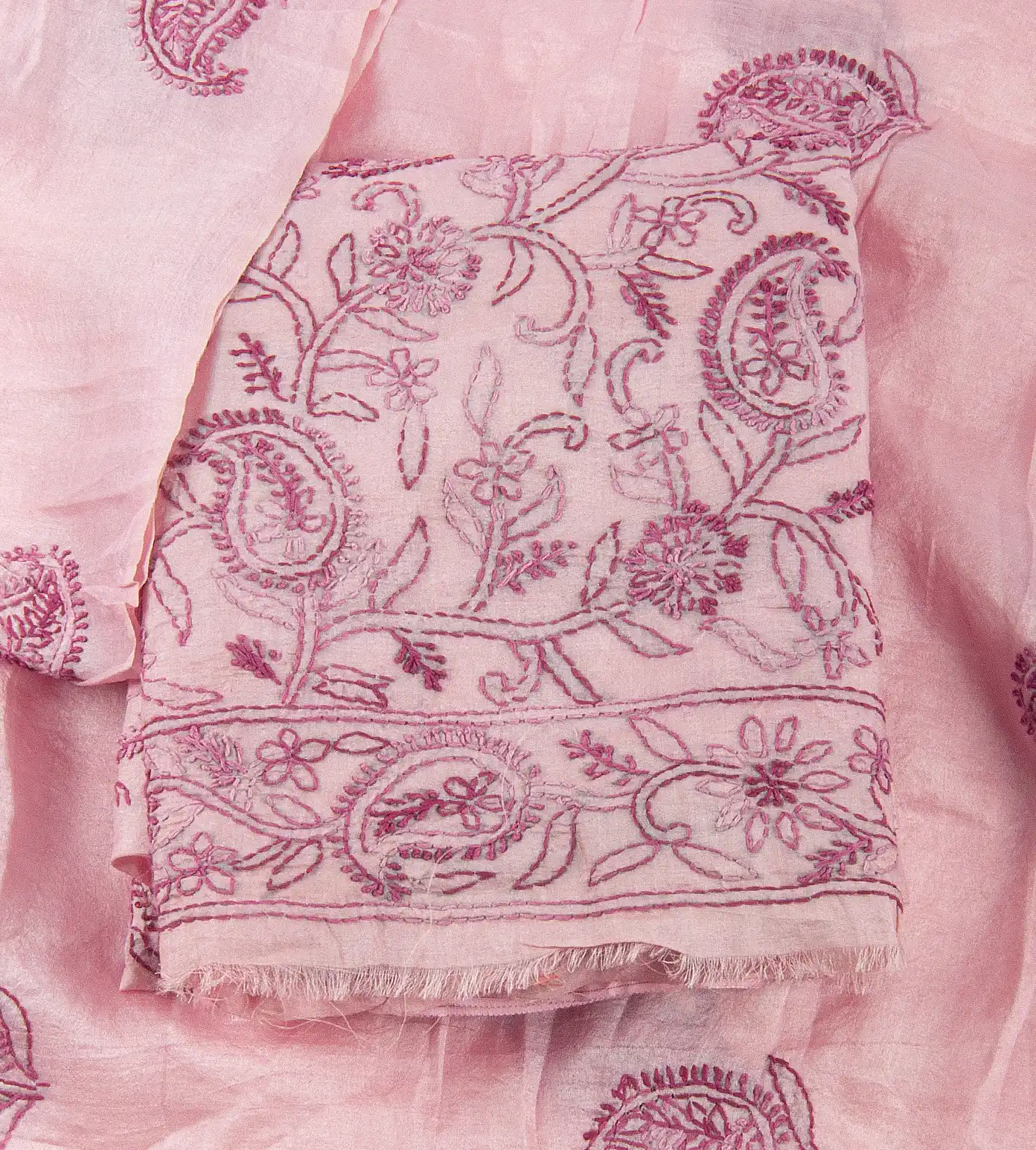 Light Pink Tussar Salwar1