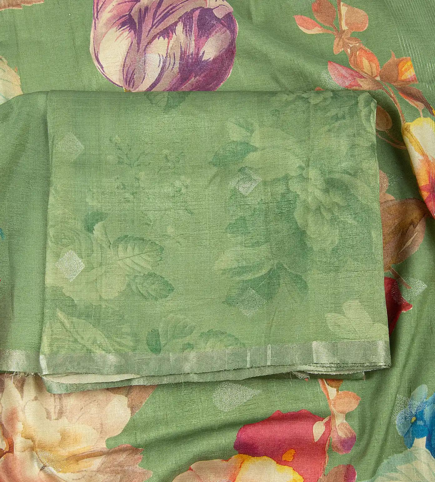 Green Tussar Salwar1