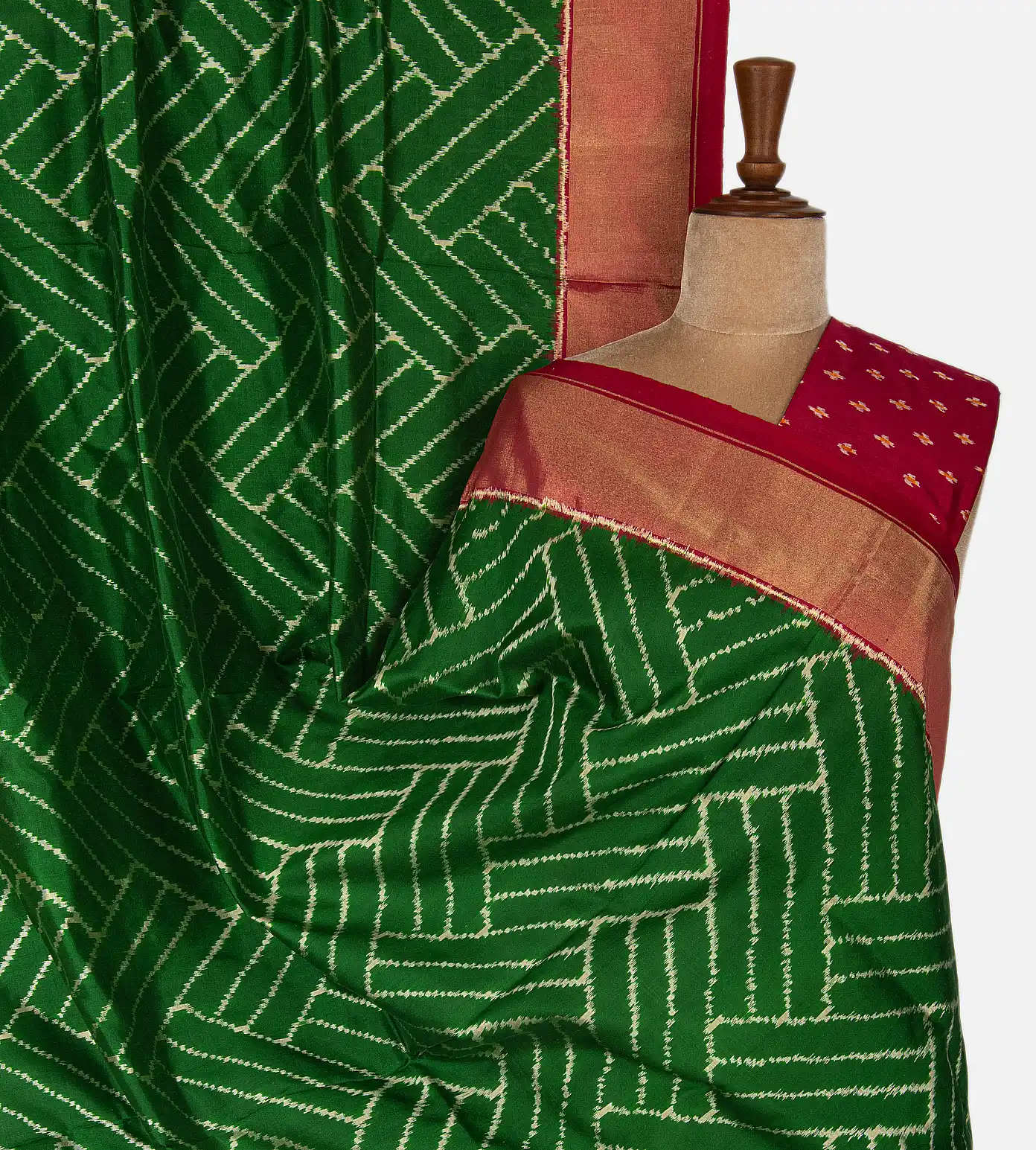 green-ikkat-silk-saree-b0636651-a
