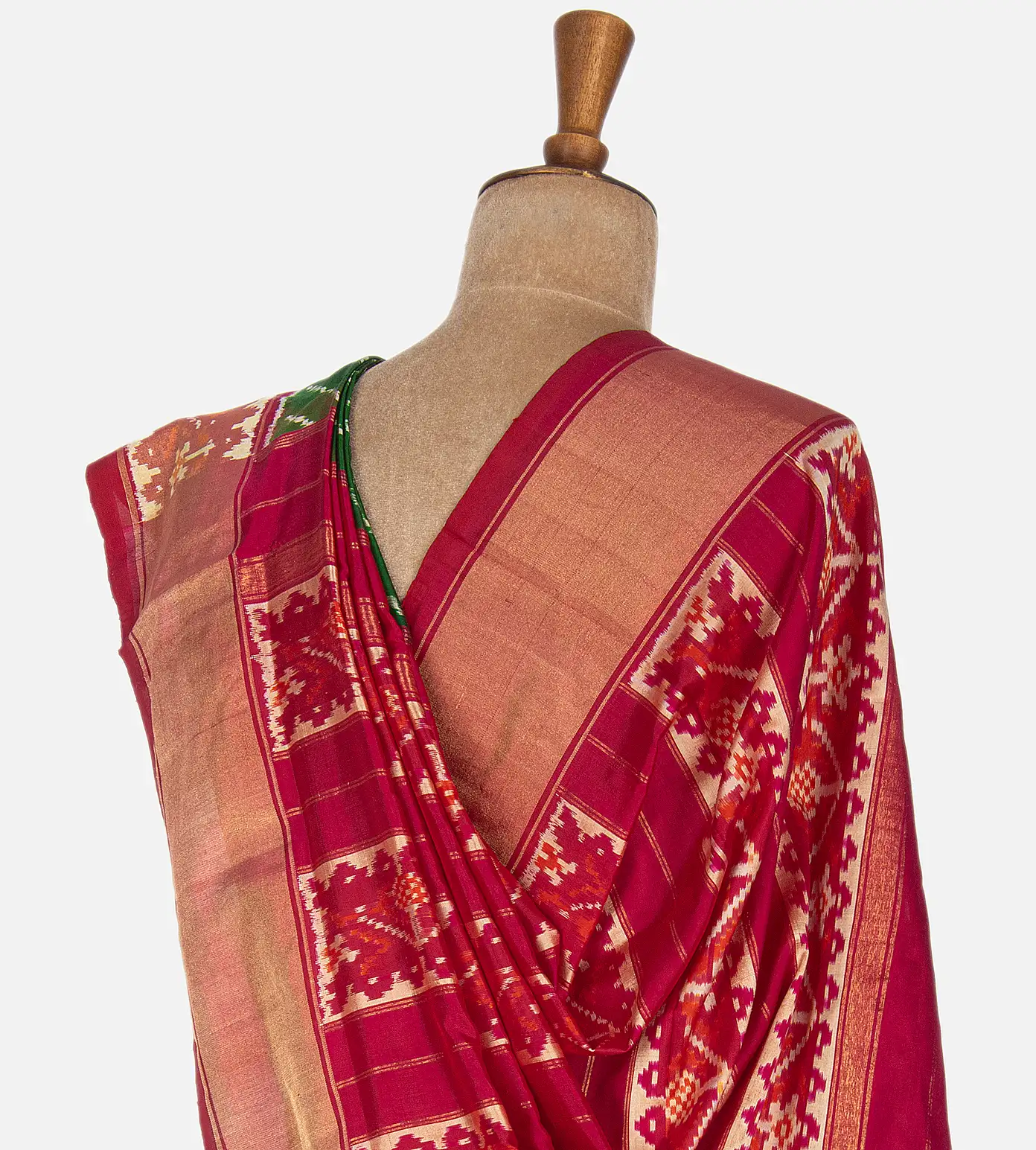 green-ikkat-silk-saree-b0636651-c