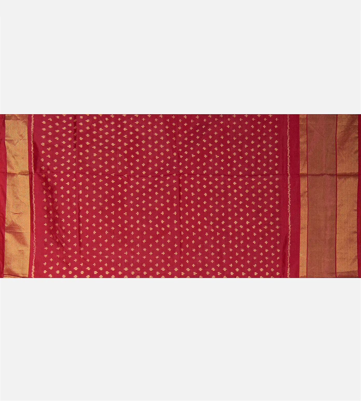 Purple Ikkat Silk Saree4