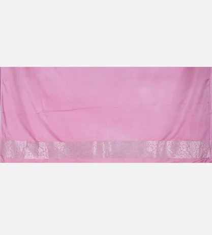 Pink Banarasi Silk Saree4