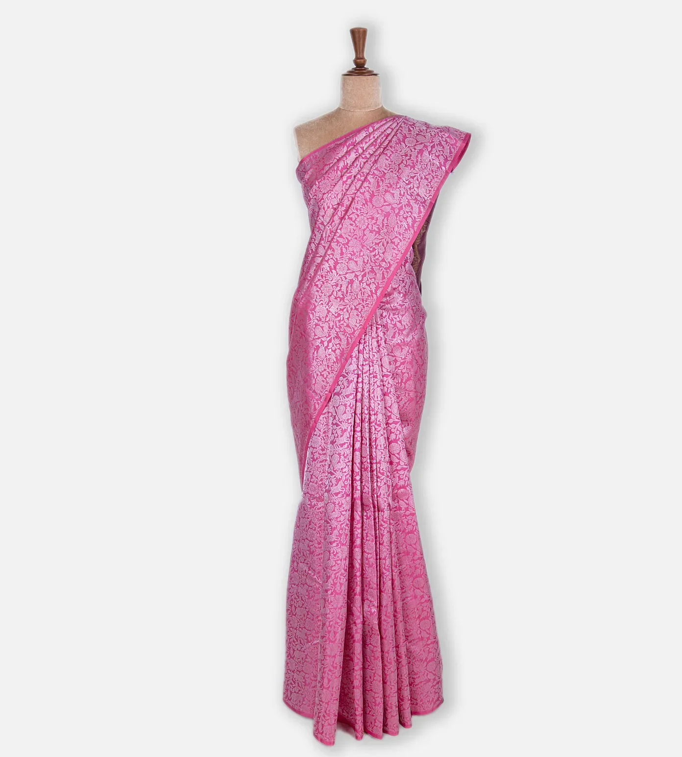 Pink Kanchipuram Silk Saree2