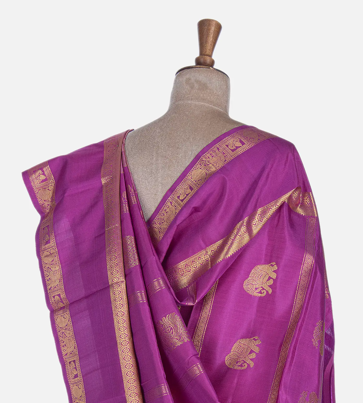 Pink Kanchipuram Silk Saree3