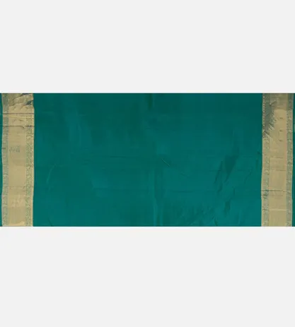 Peacock Green Soft Silk Saree4