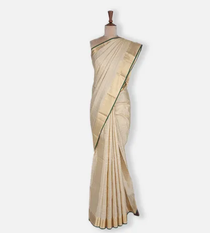 Off-White Soft Silk Saree2