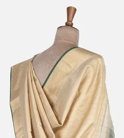Off-White Soft Silk Saree3