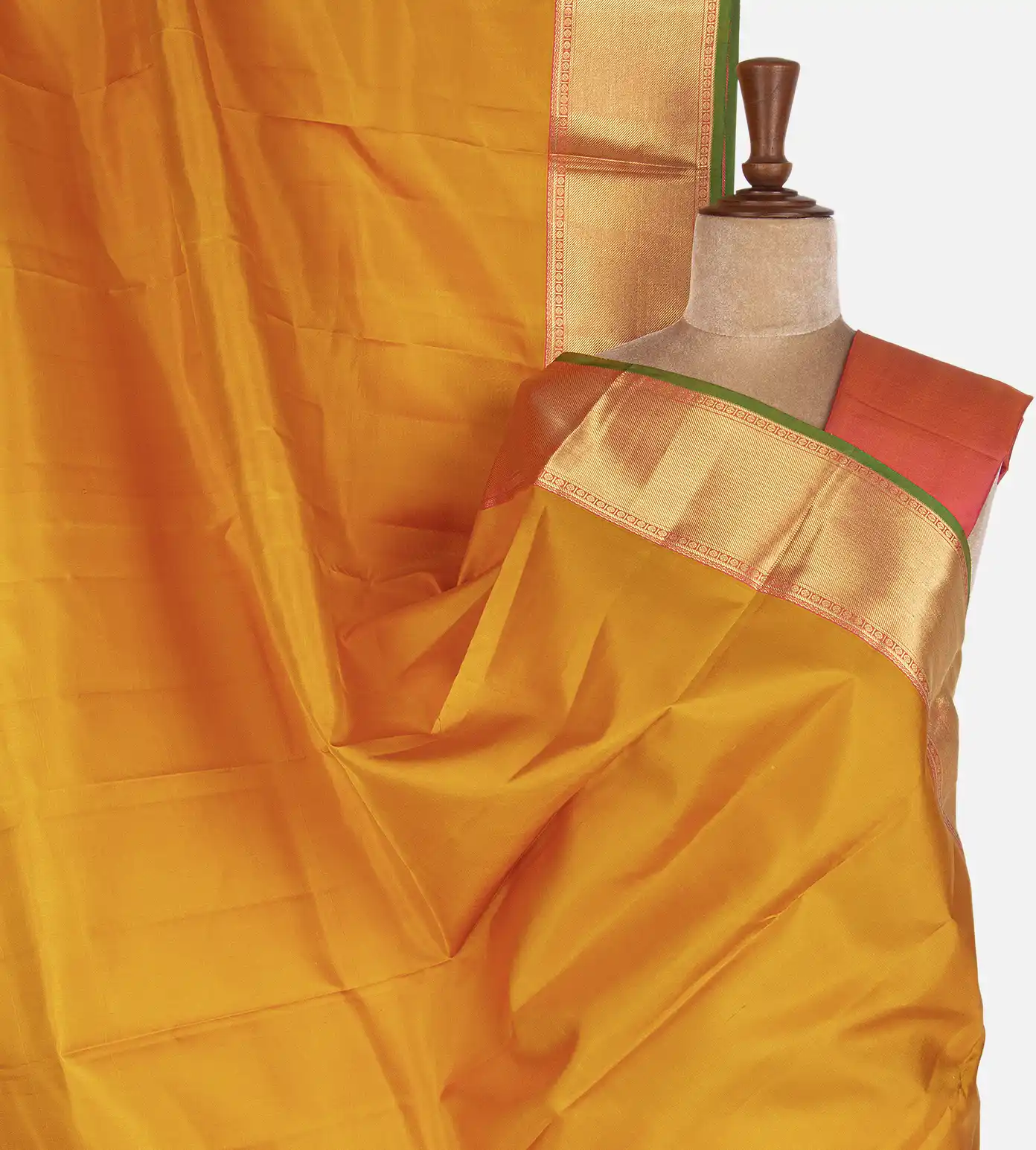 Yellow Soft Silk Saree1