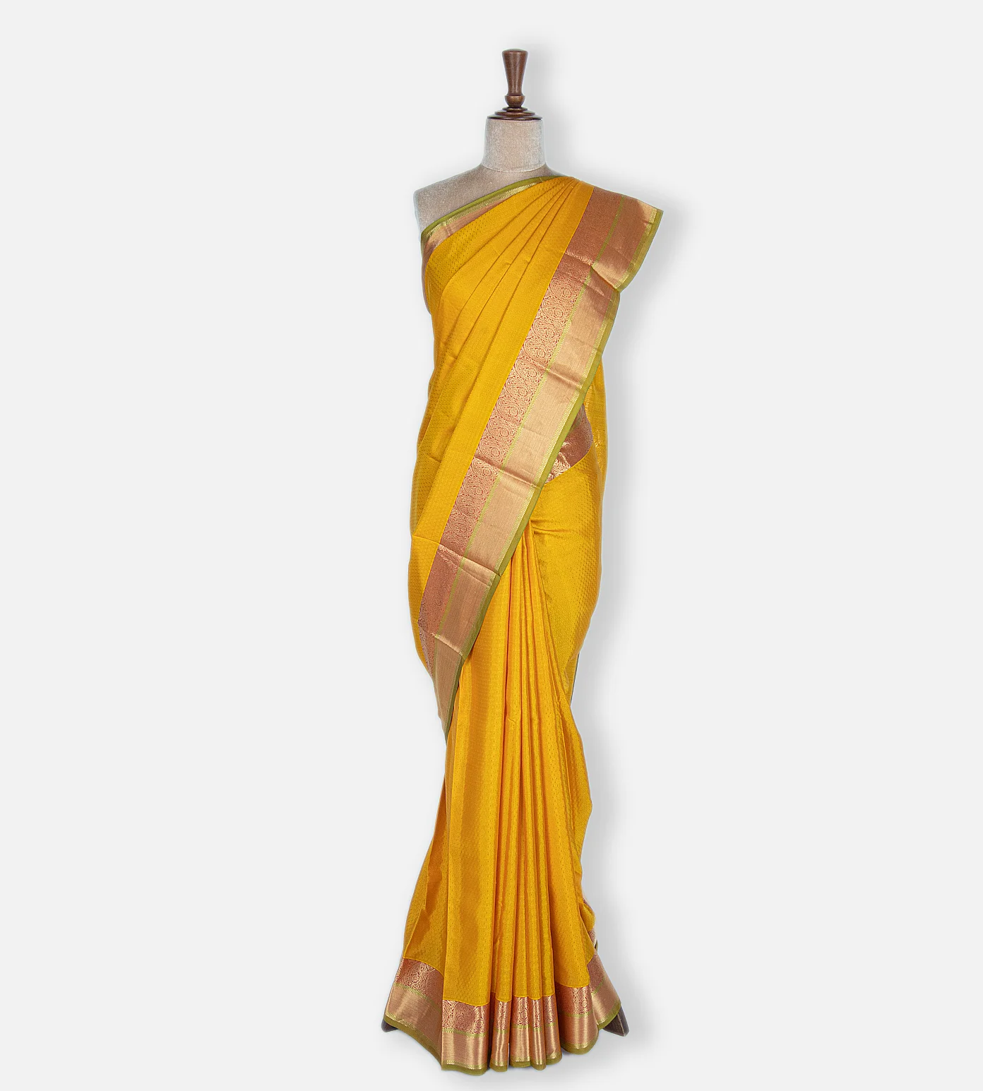 Yellow Soft Silk Saree2