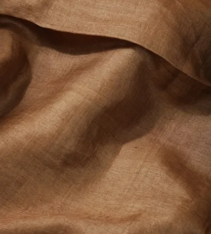 Brown Tussar Saree3