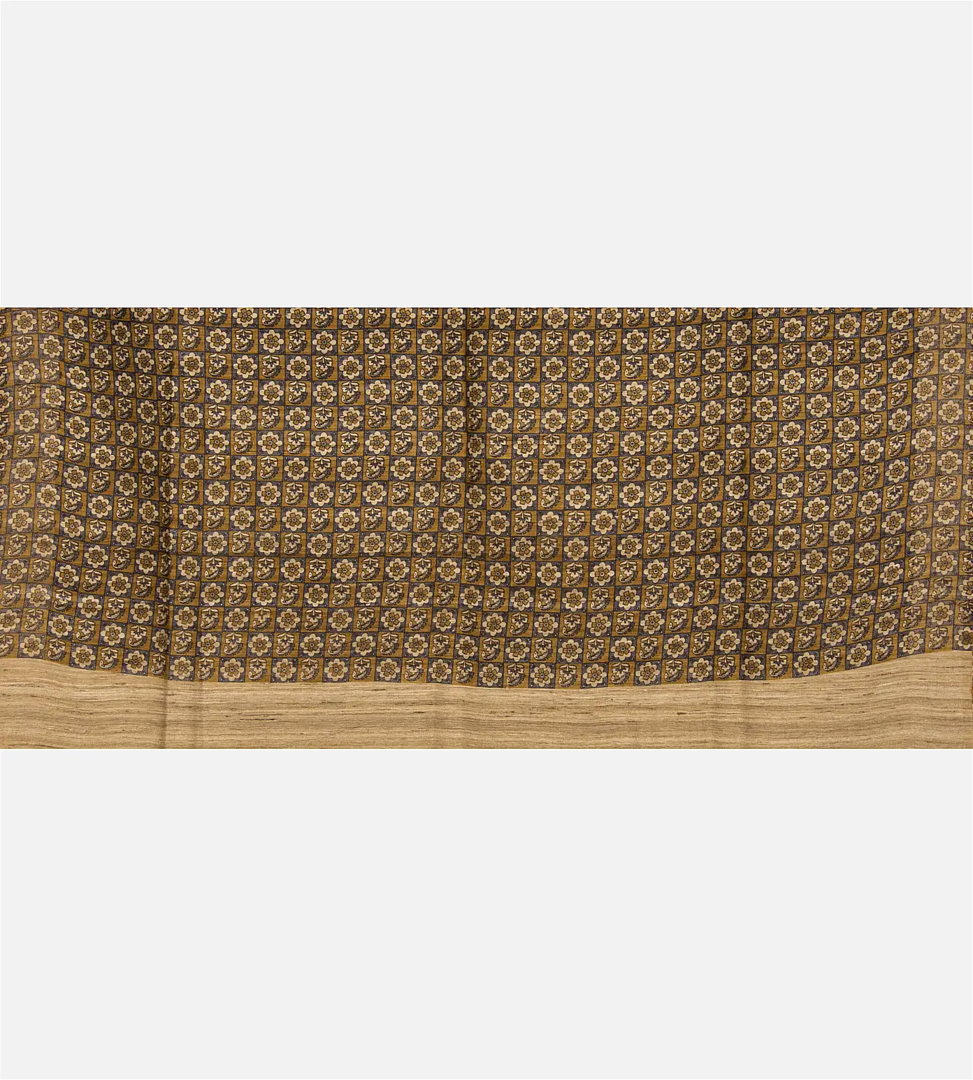 Gold Colour Tussar Saree4