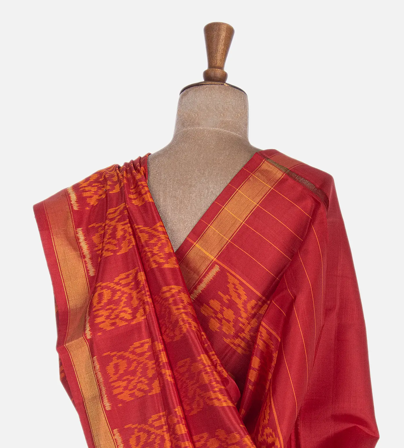 Red Patola Silk Saree3