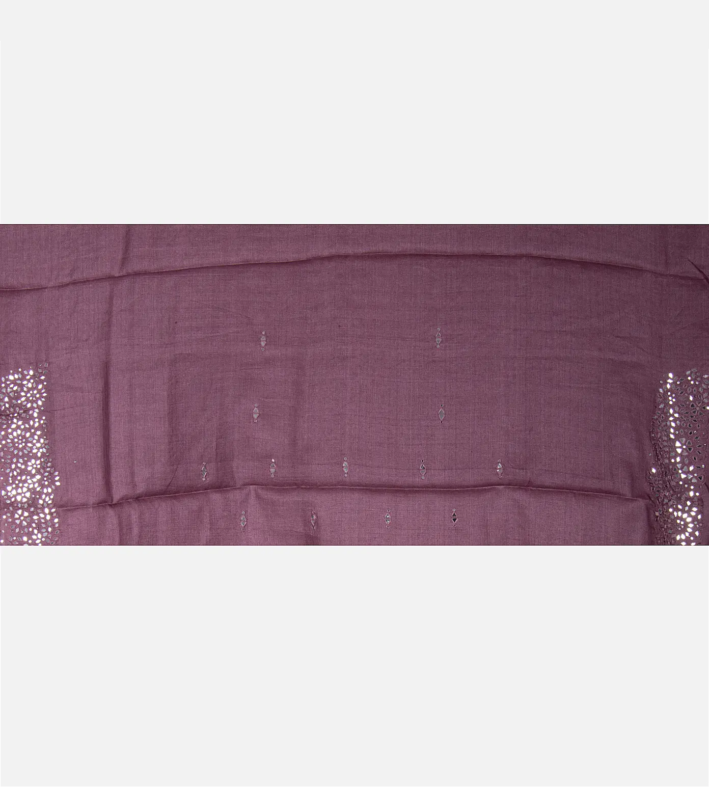 Onion Pink Tussar Embroidery Saree4