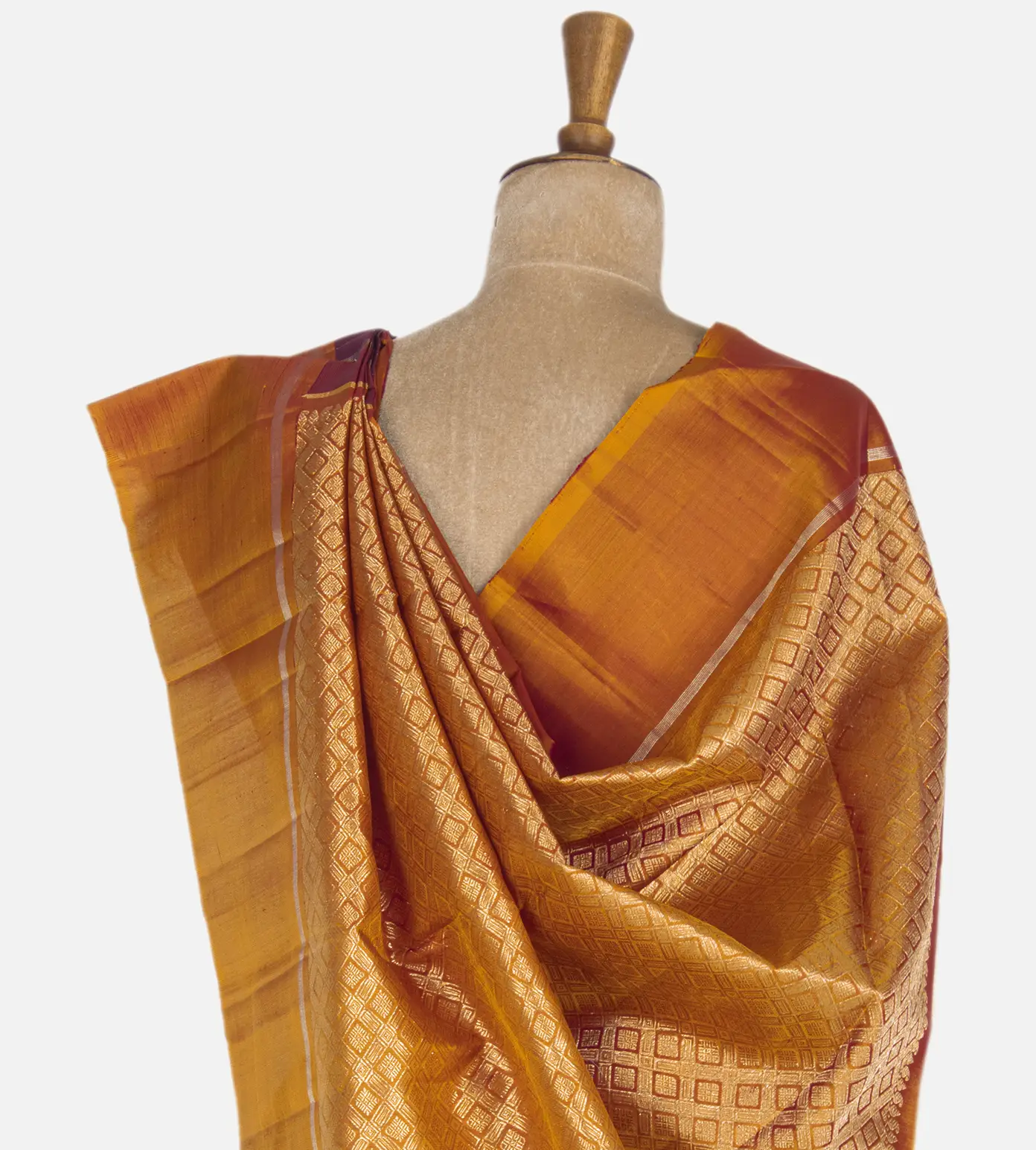 Purple Kanchipuram Silk Saree3
