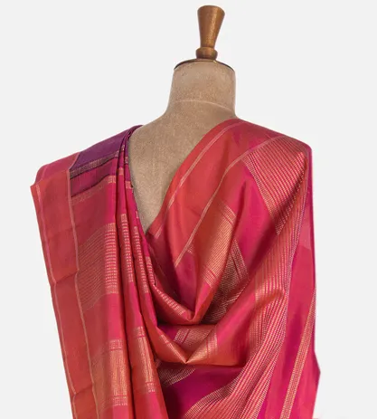 Dark Pink Kanchipuram Silk Saree3