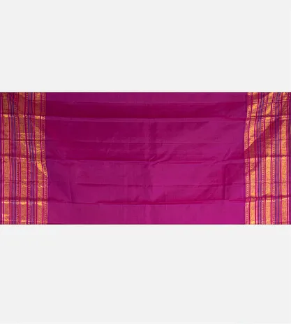 Violet Kanchipuram Silk Saree4