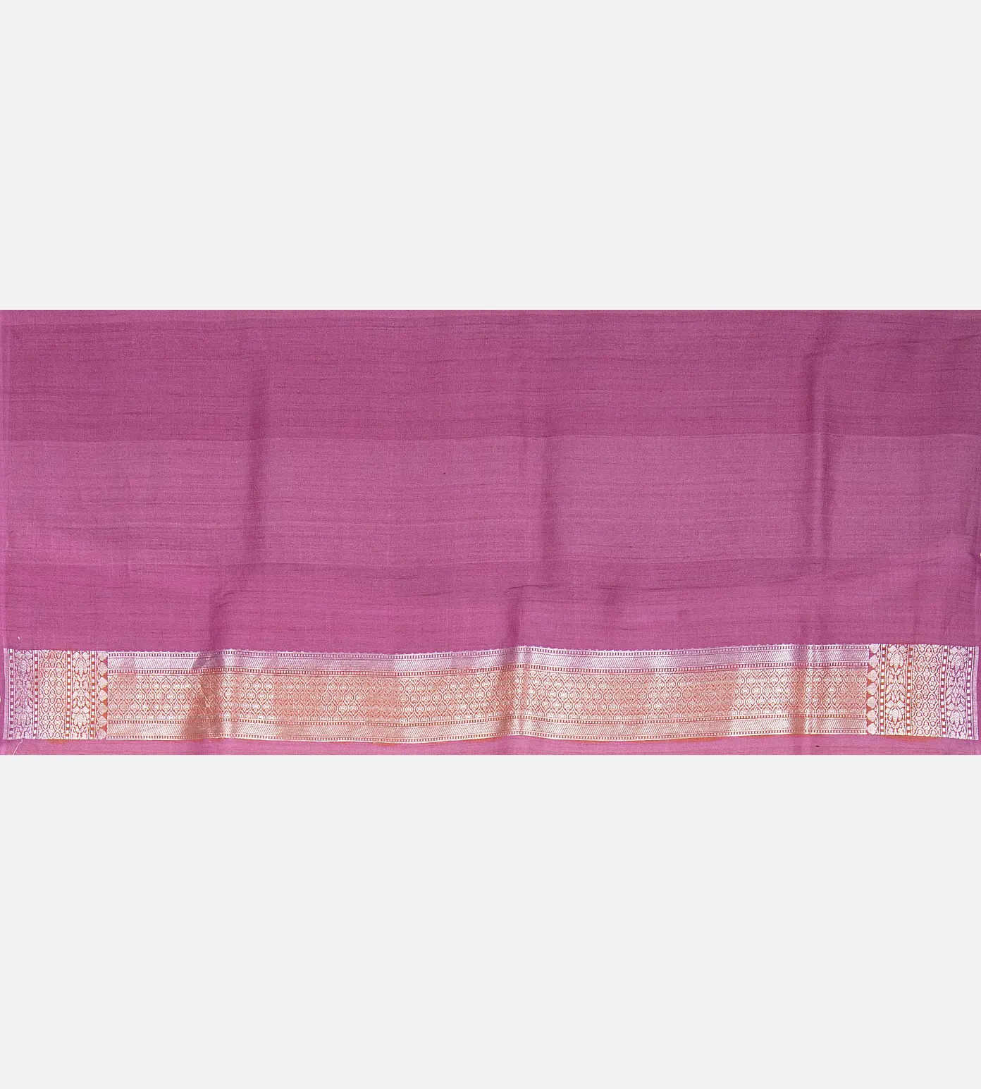 Pink Tussar Georgette Saree4