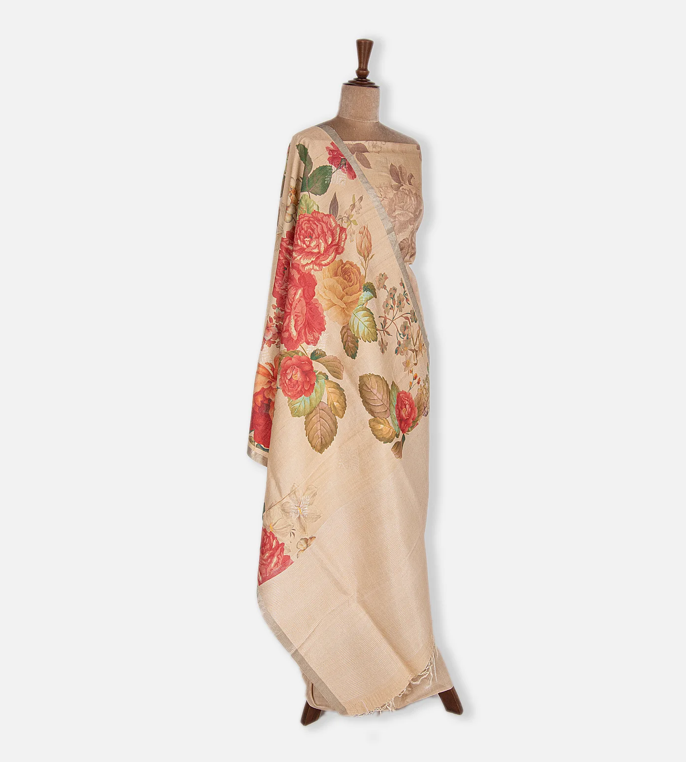 Beige Tussar Salwar3
