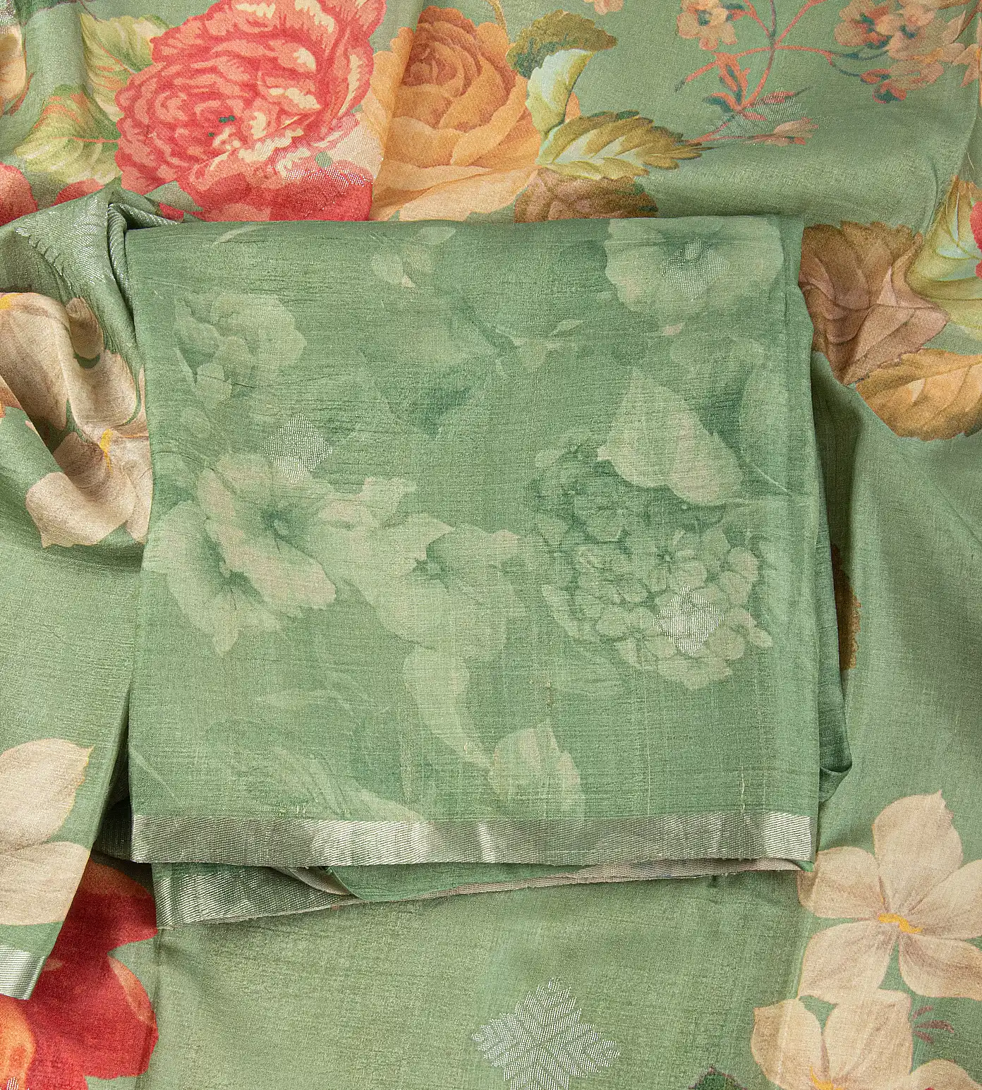 Green Tussar Salwar1