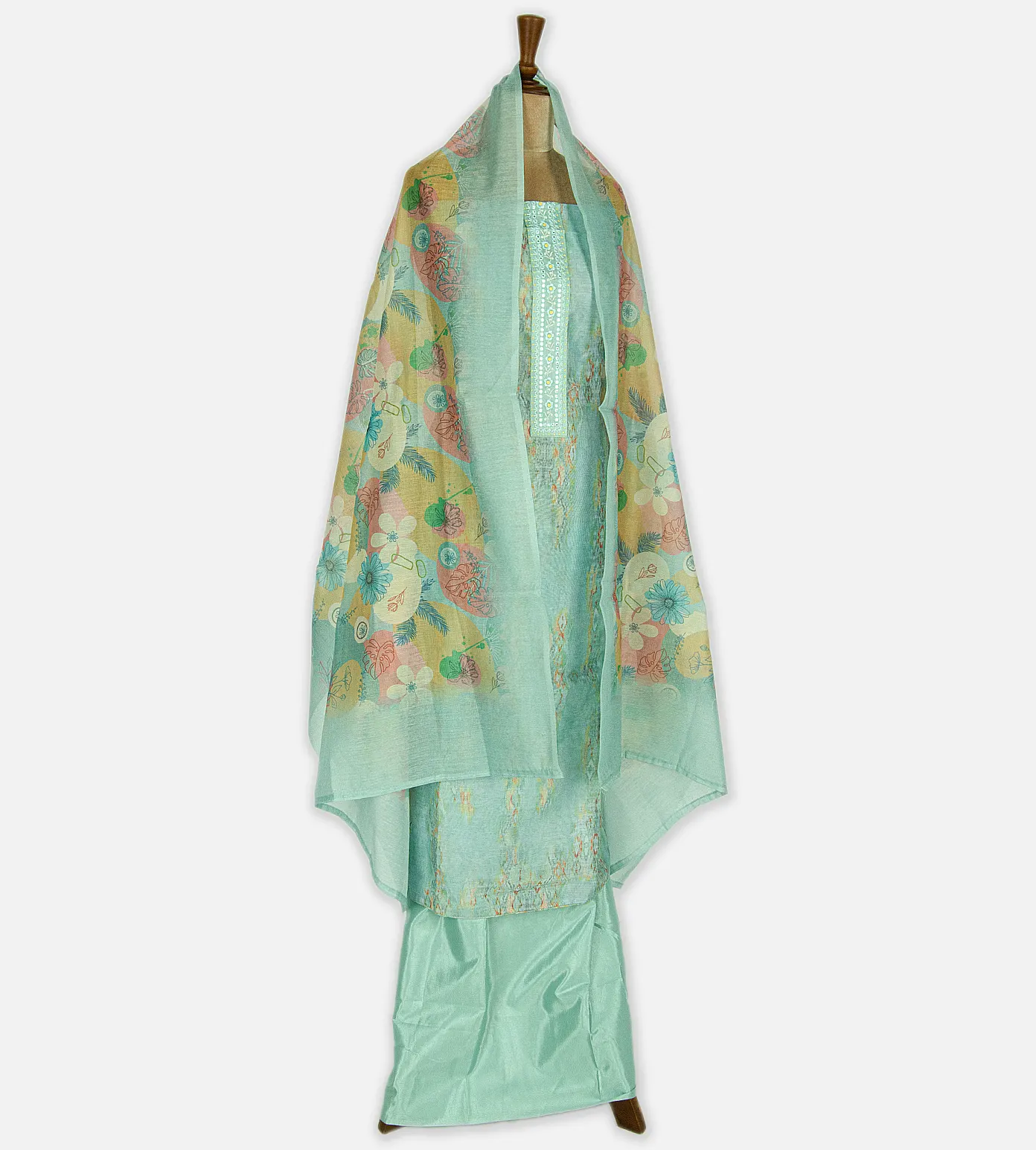 Multicolour Mixed Cotton Salwar3