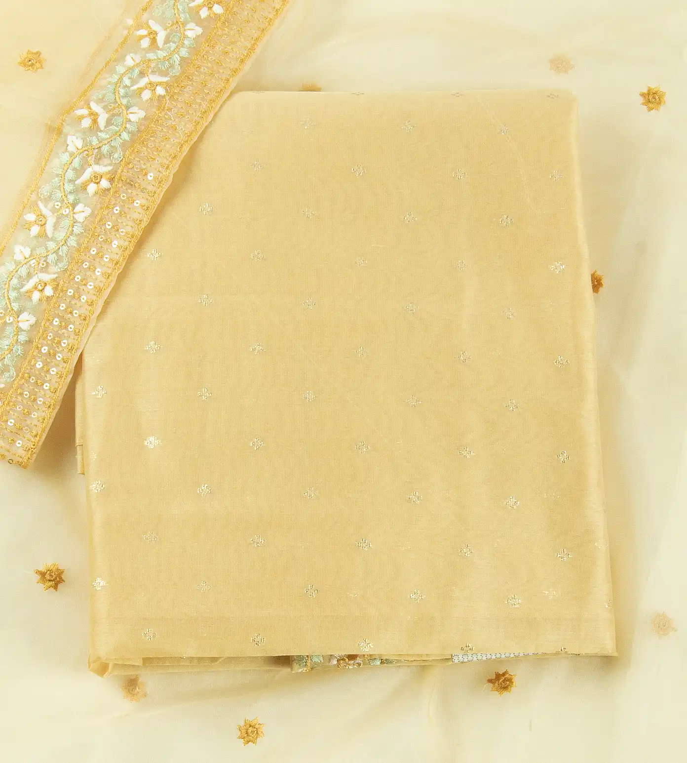 Yellow Banarasi Cotton Salwar1