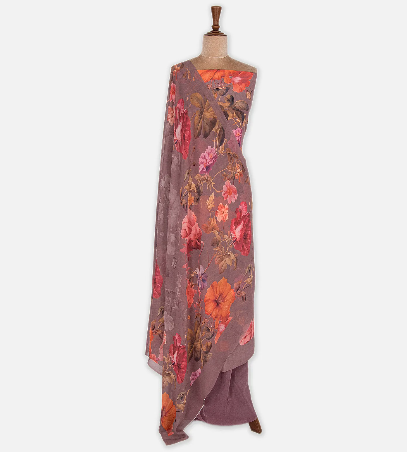 Aubergine Purple Crepe Salwar2