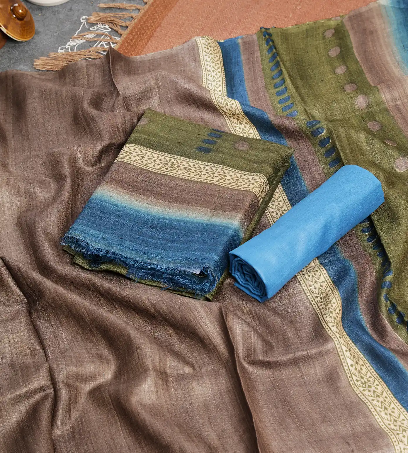 multicolour-tussar-salwar-b1148980-a