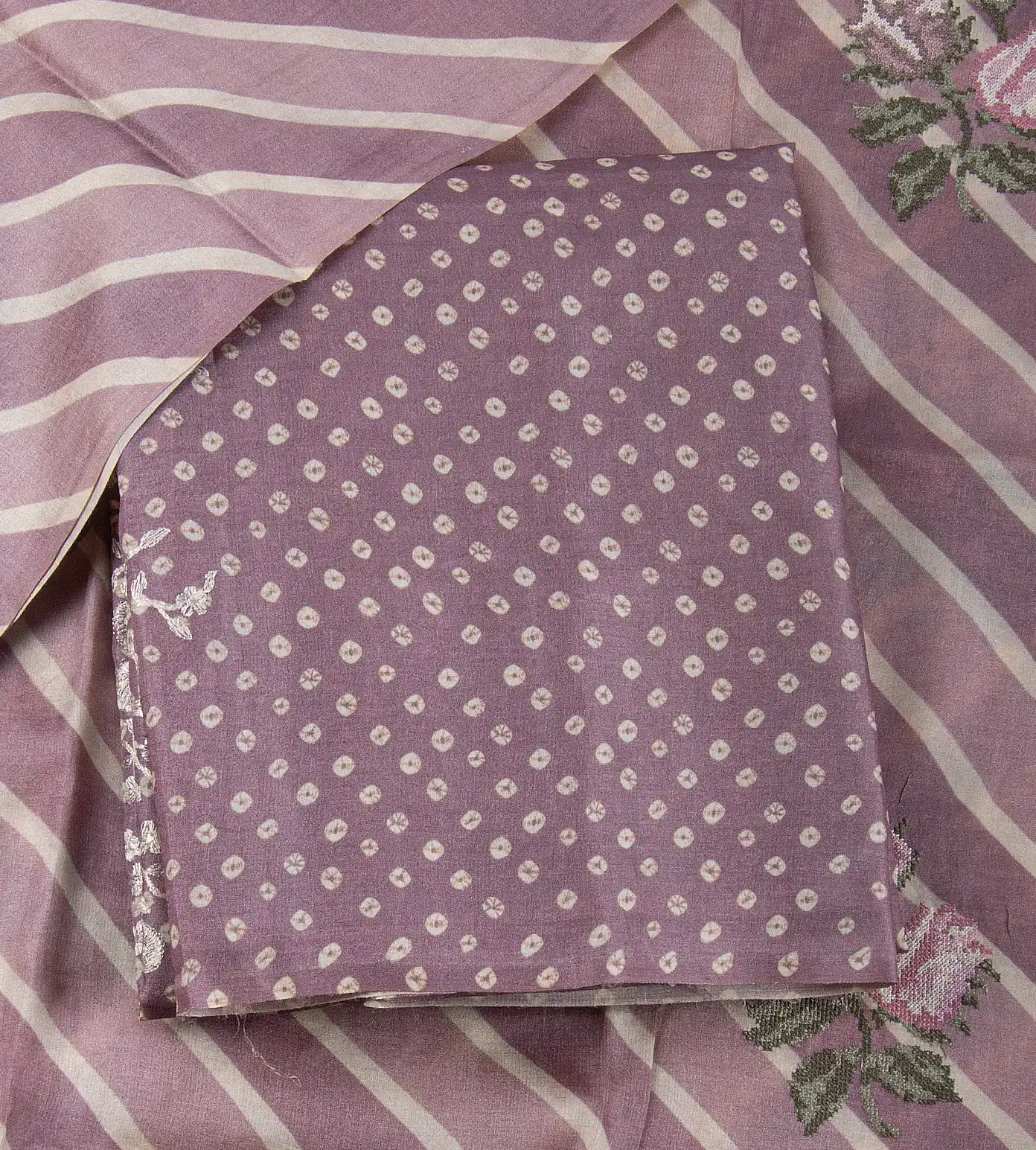 Onion Pink Tussar Salwar1