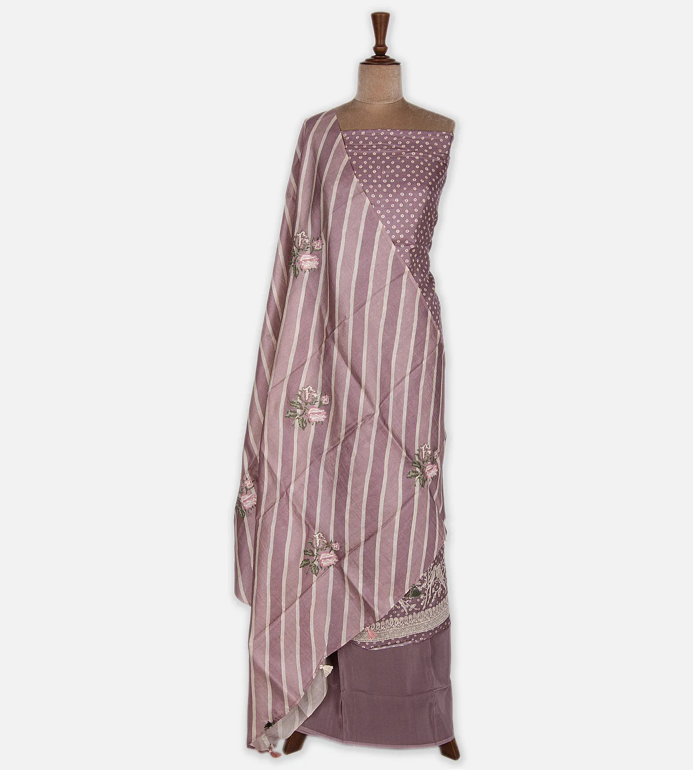 Onion Pink Tussar Salwar2
