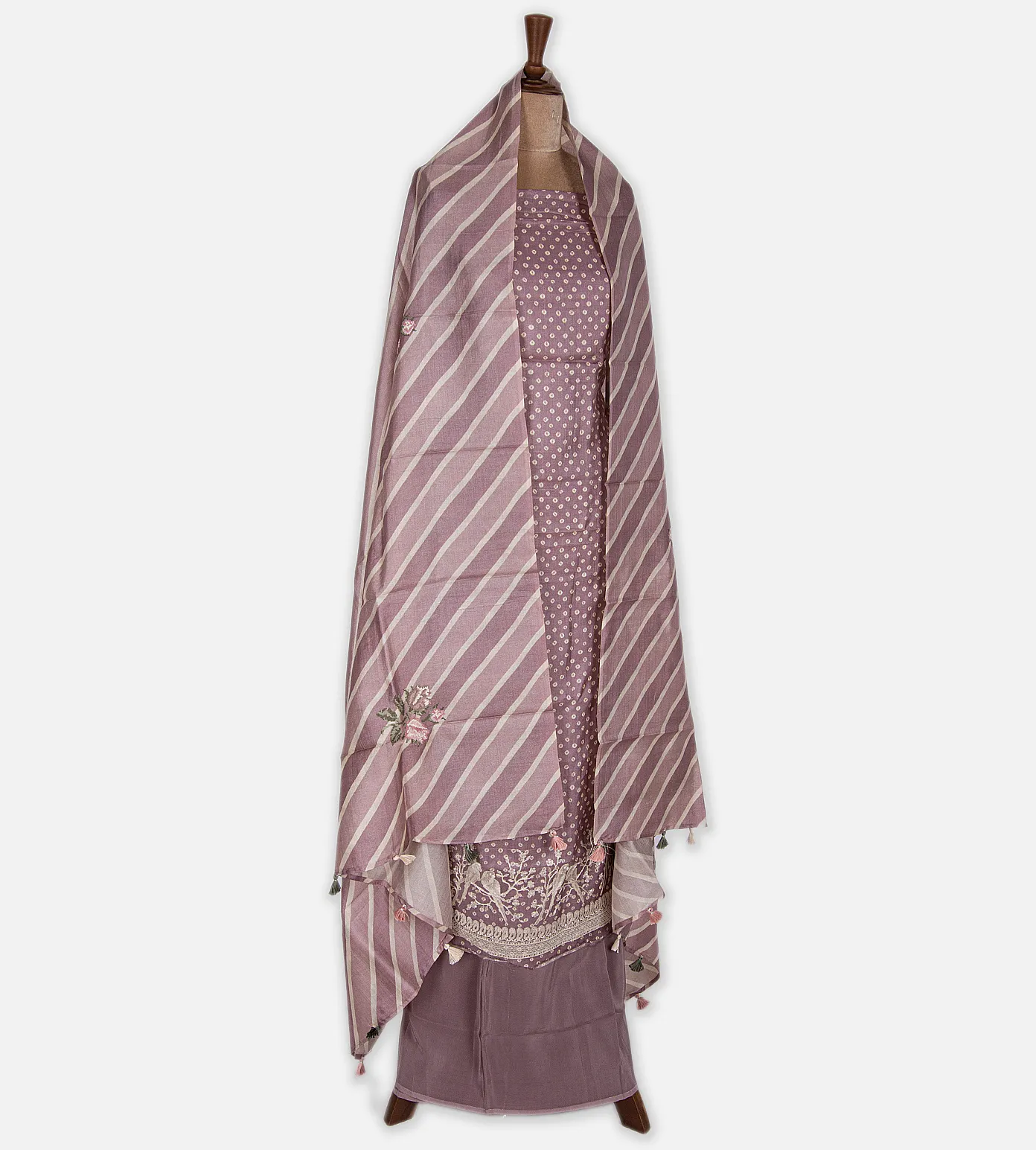 Onion Pink Tussar Salwar3