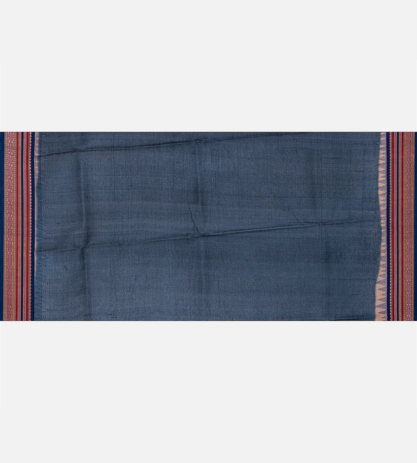 Deep Blue Vidarbha Tussar Saree4