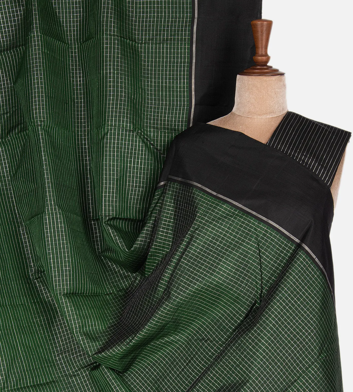 Green Kanchipuram Silk Saree1