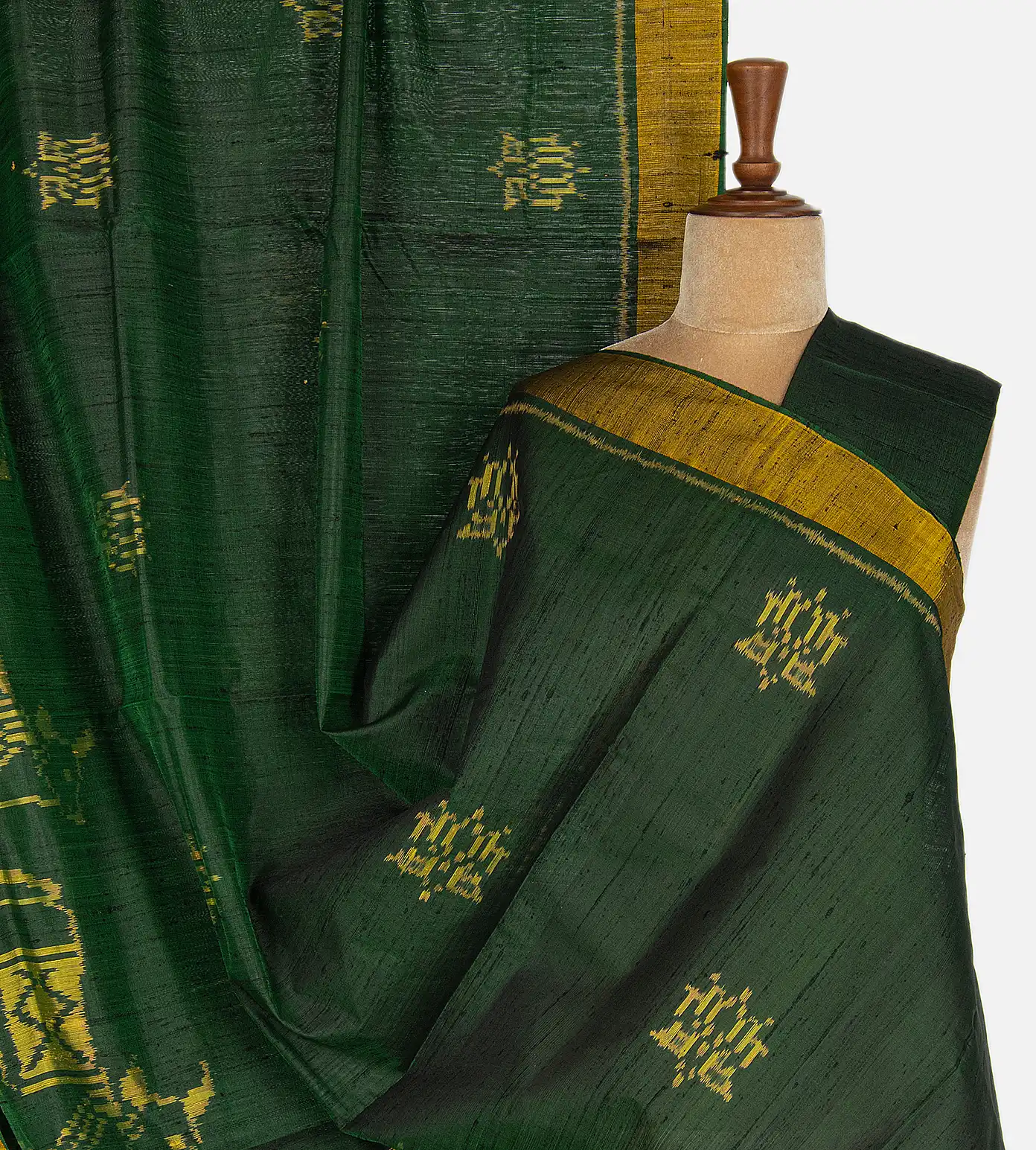 Green Patola Silk Saree1