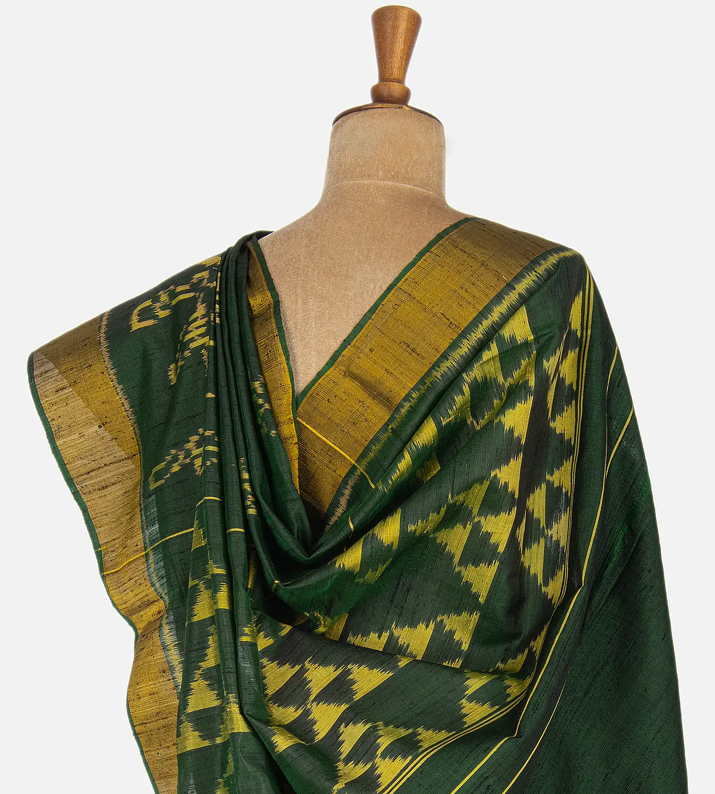 Green Patola Silk Saree3