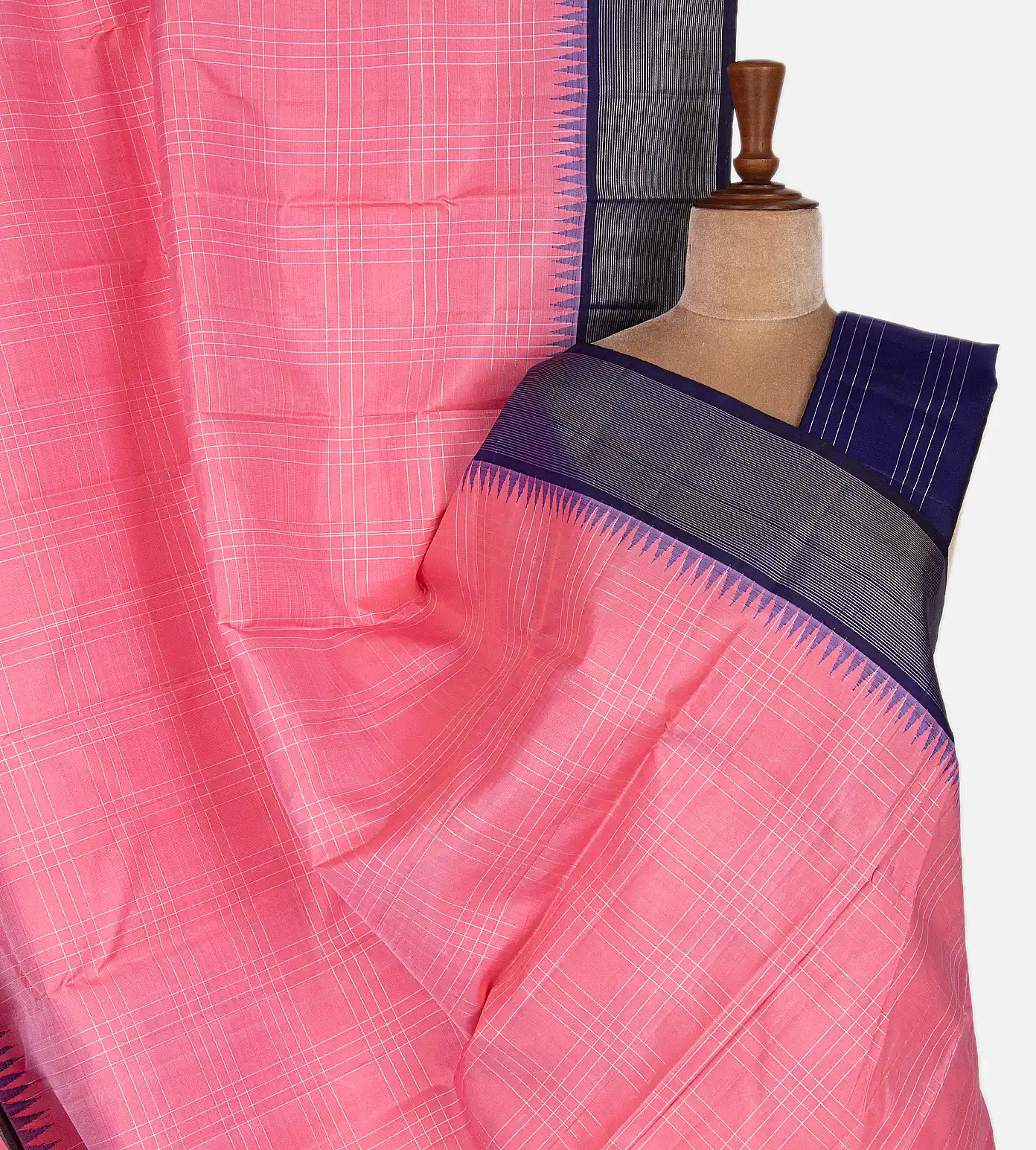 Pink Kanchipuram Silk Saree1