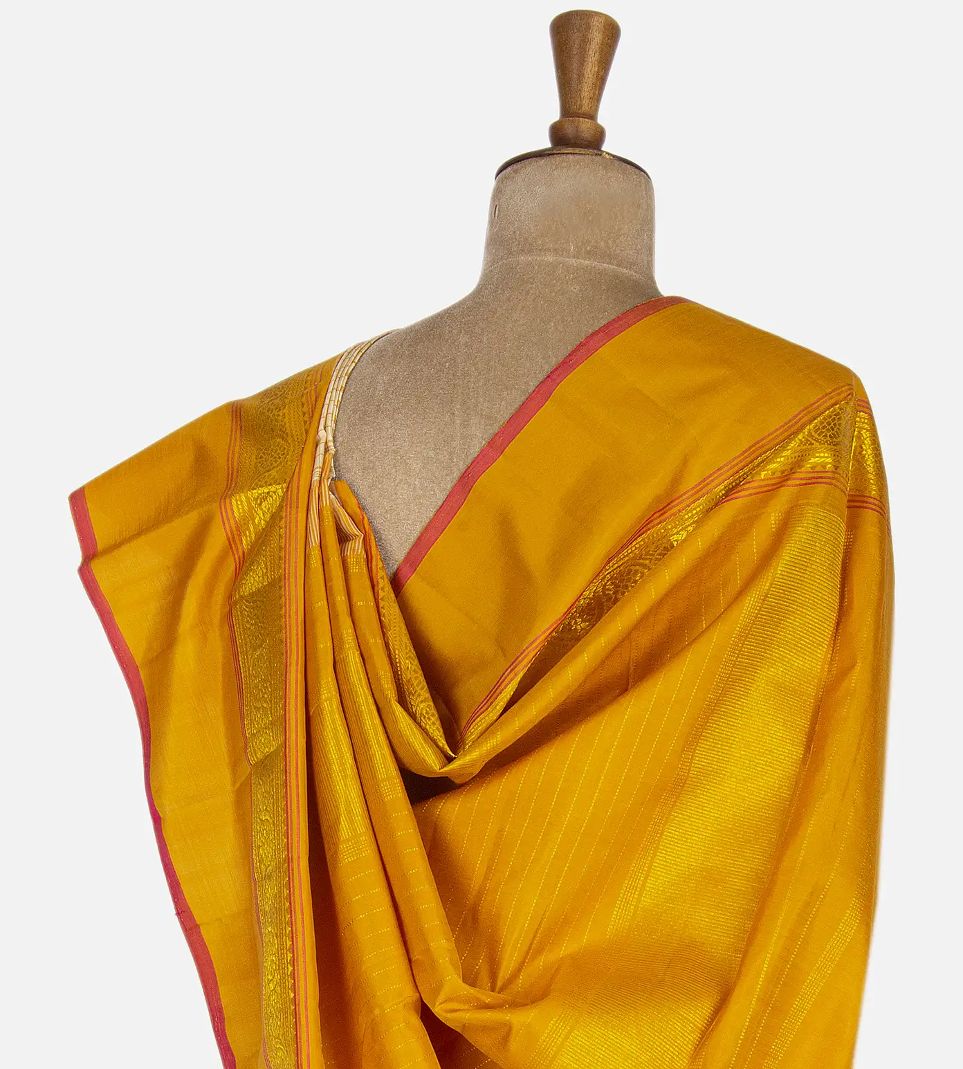 Light Beige Kanchipuram Silk Saree3