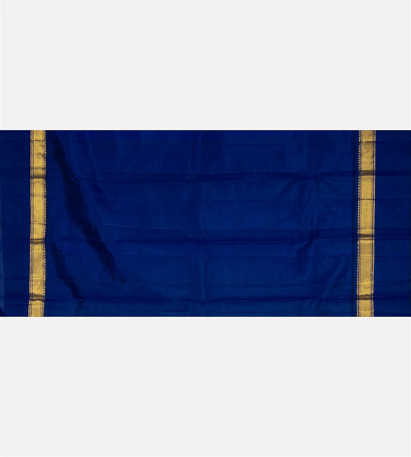Blue and Green Kanchipuram Silk Saree4