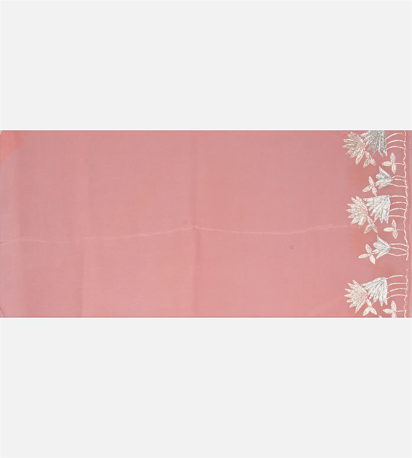 Pink Organza Saree4