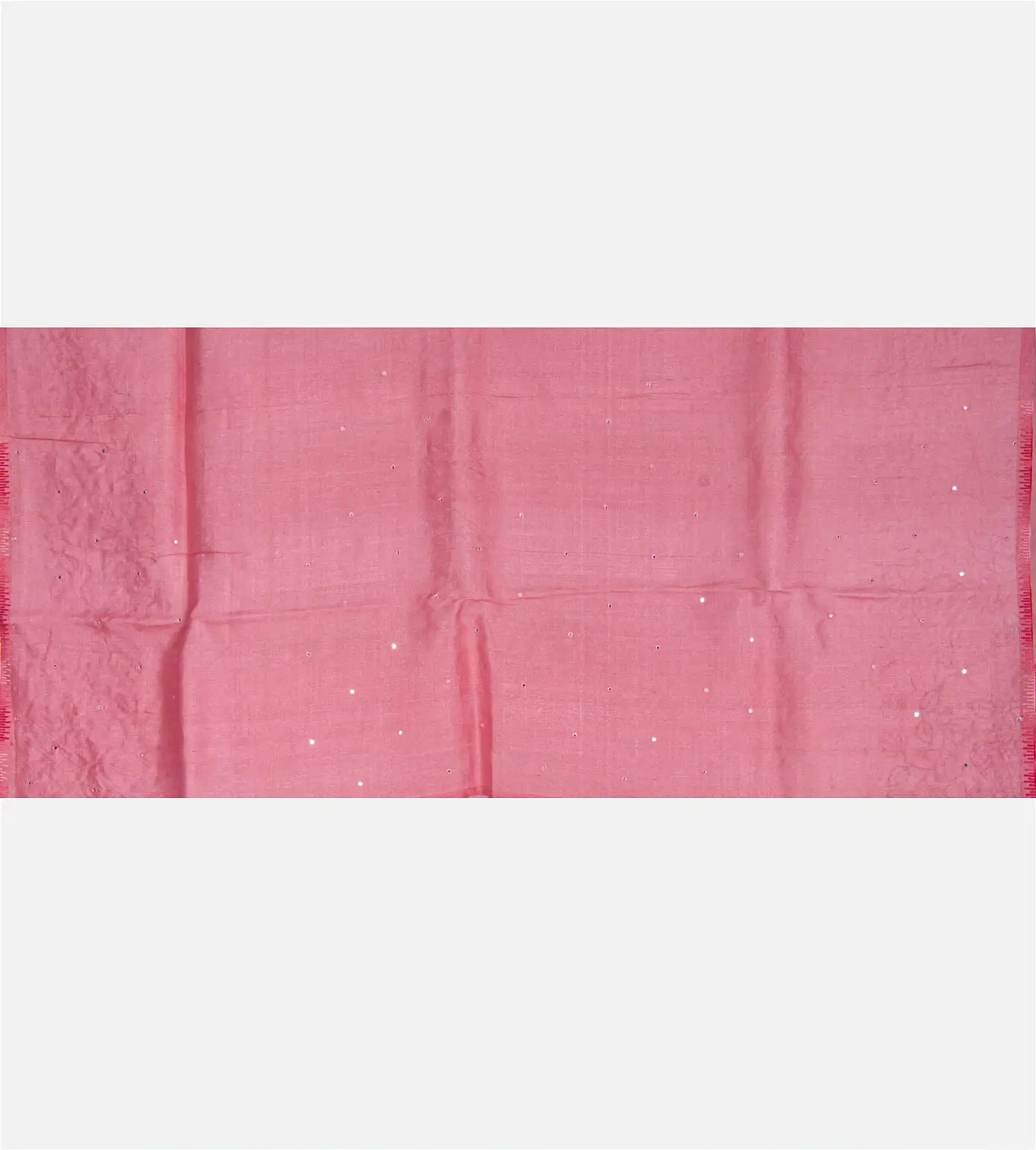 Pink Organza Embroidery Saree4