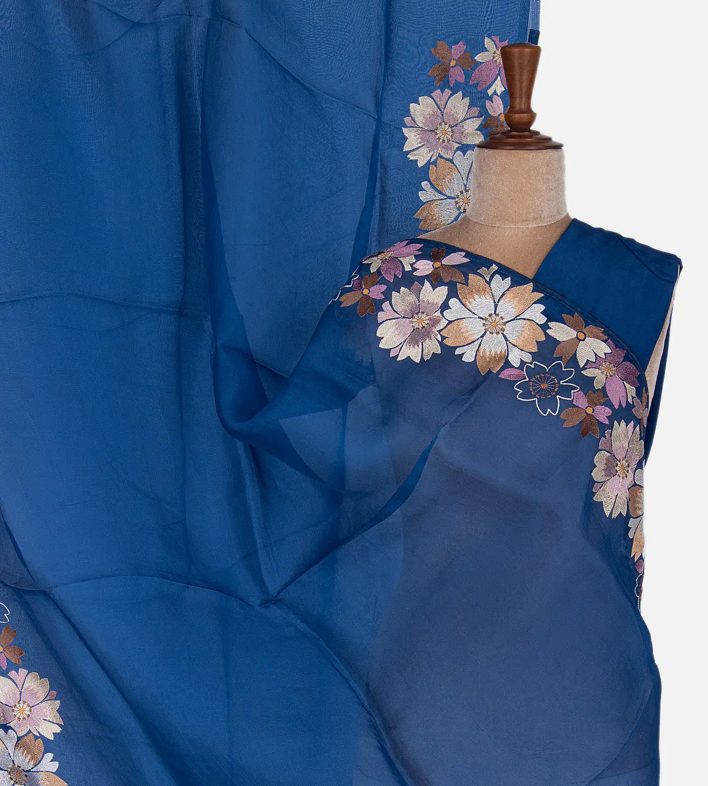 blue-organza-saree-b1045777-a