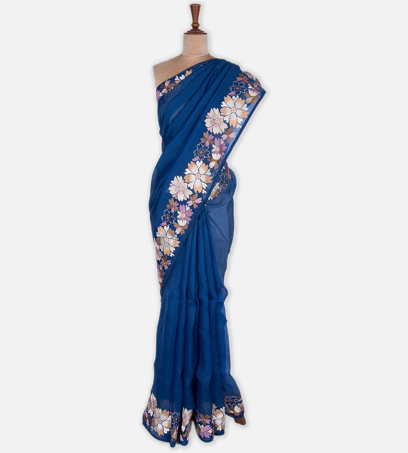 blue-organza-saree-b1045777-b